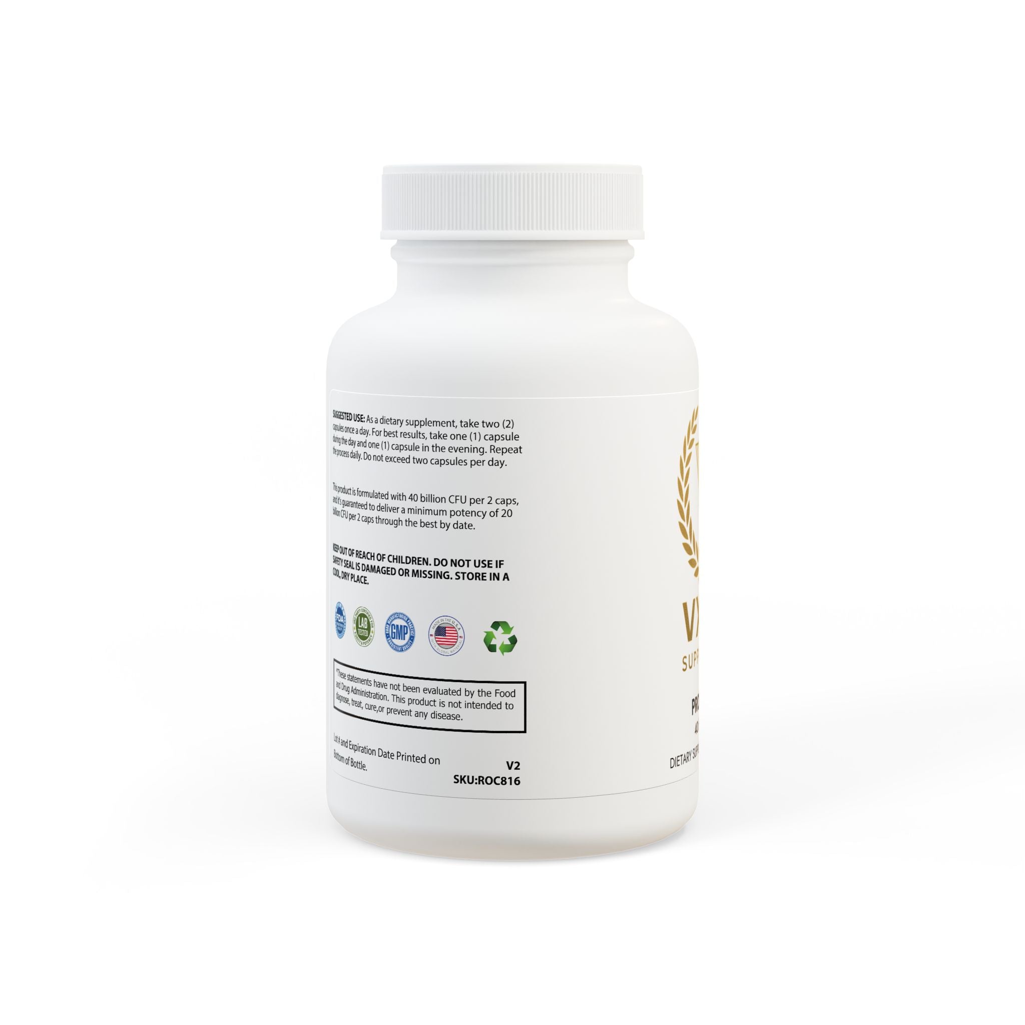 VXRSI Probiotic Recovery Blend (60 Capsules)