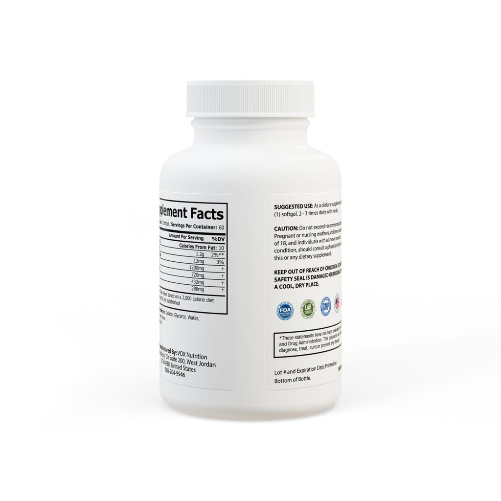 VXRSI Omega-3 Recovery Fuel (60 Softgels)