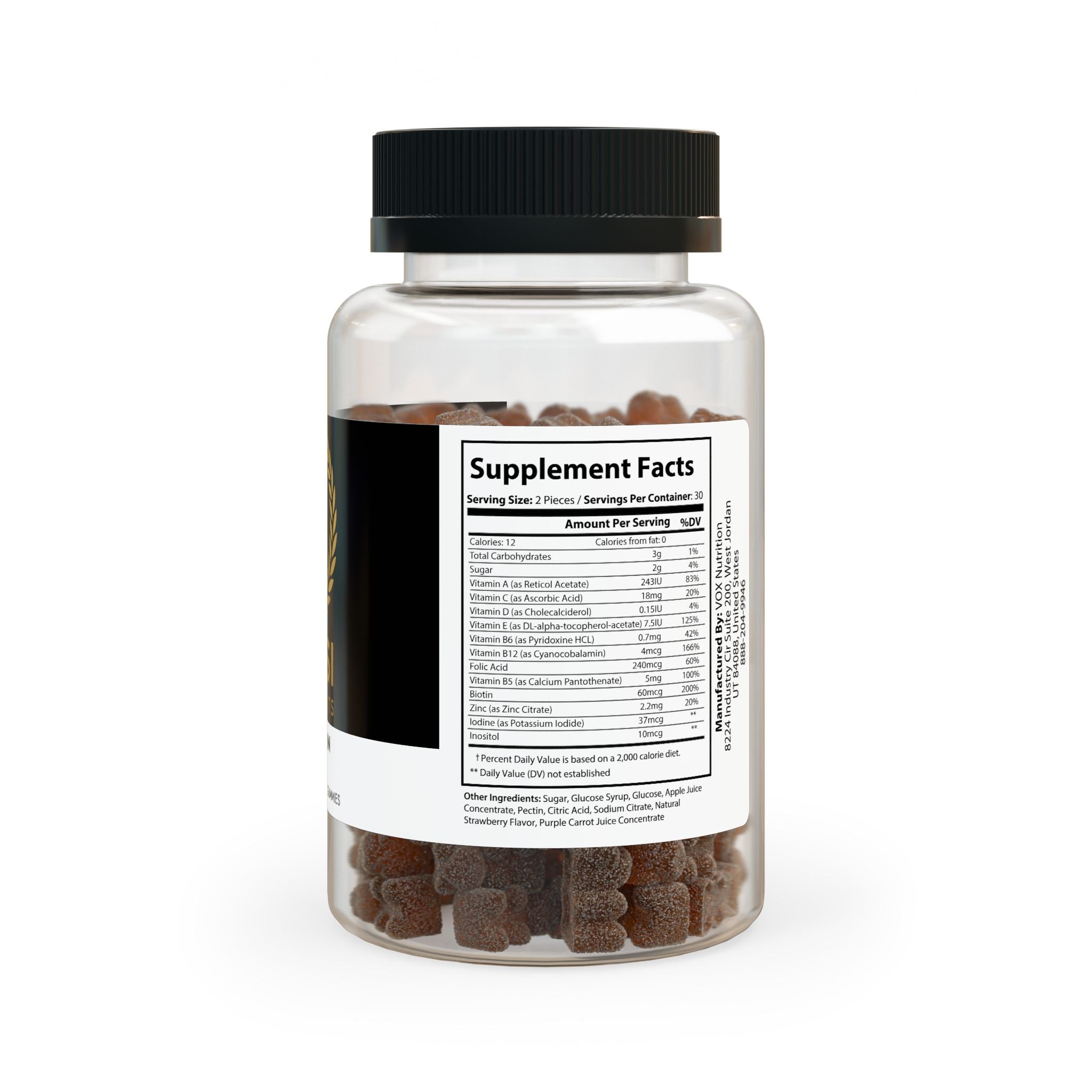 VXRSI Daily Performance Multivitamin Gummies (60 Count)