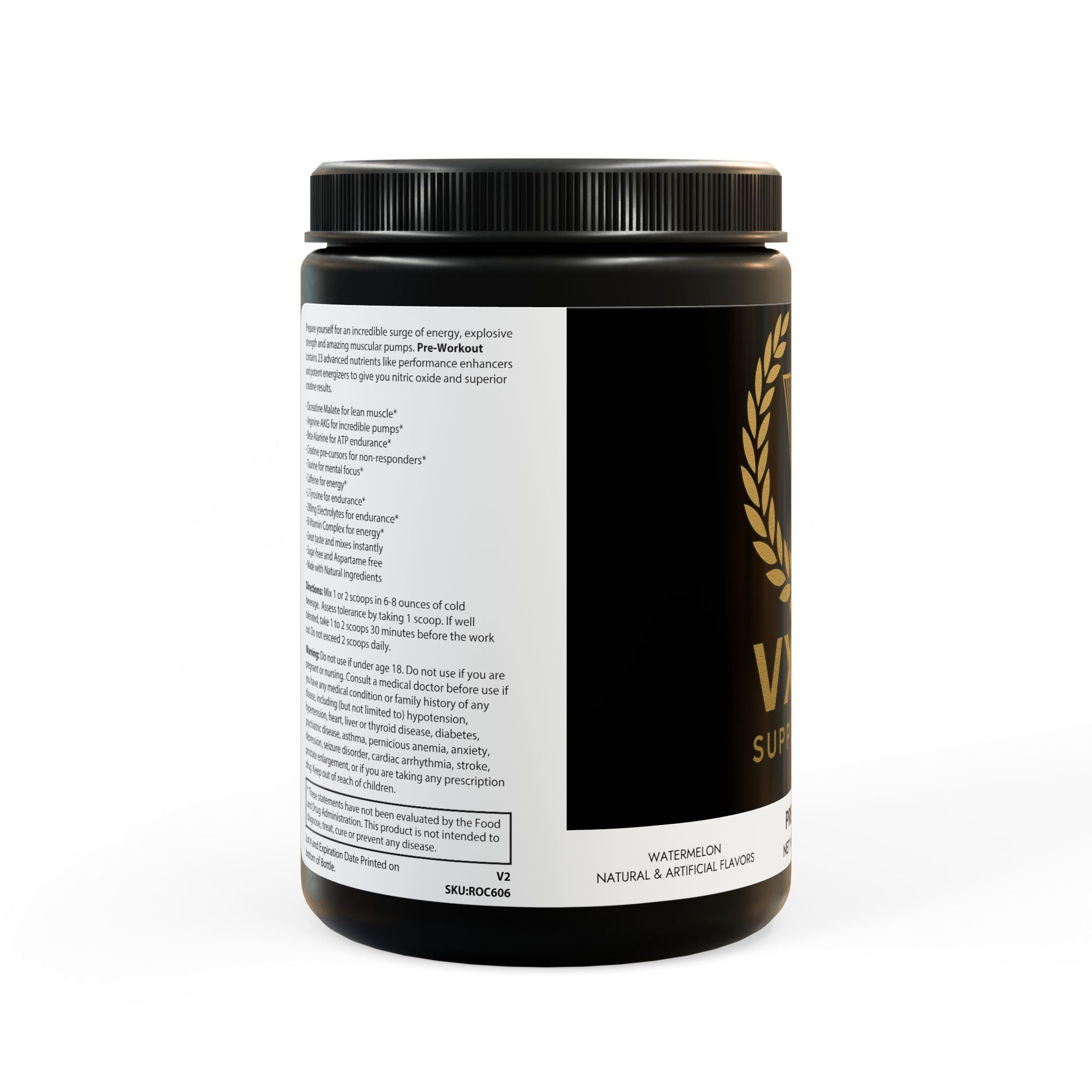 VXRSI Pre-Combat Performance Formula – Watermelon (300g / 10.58oz)