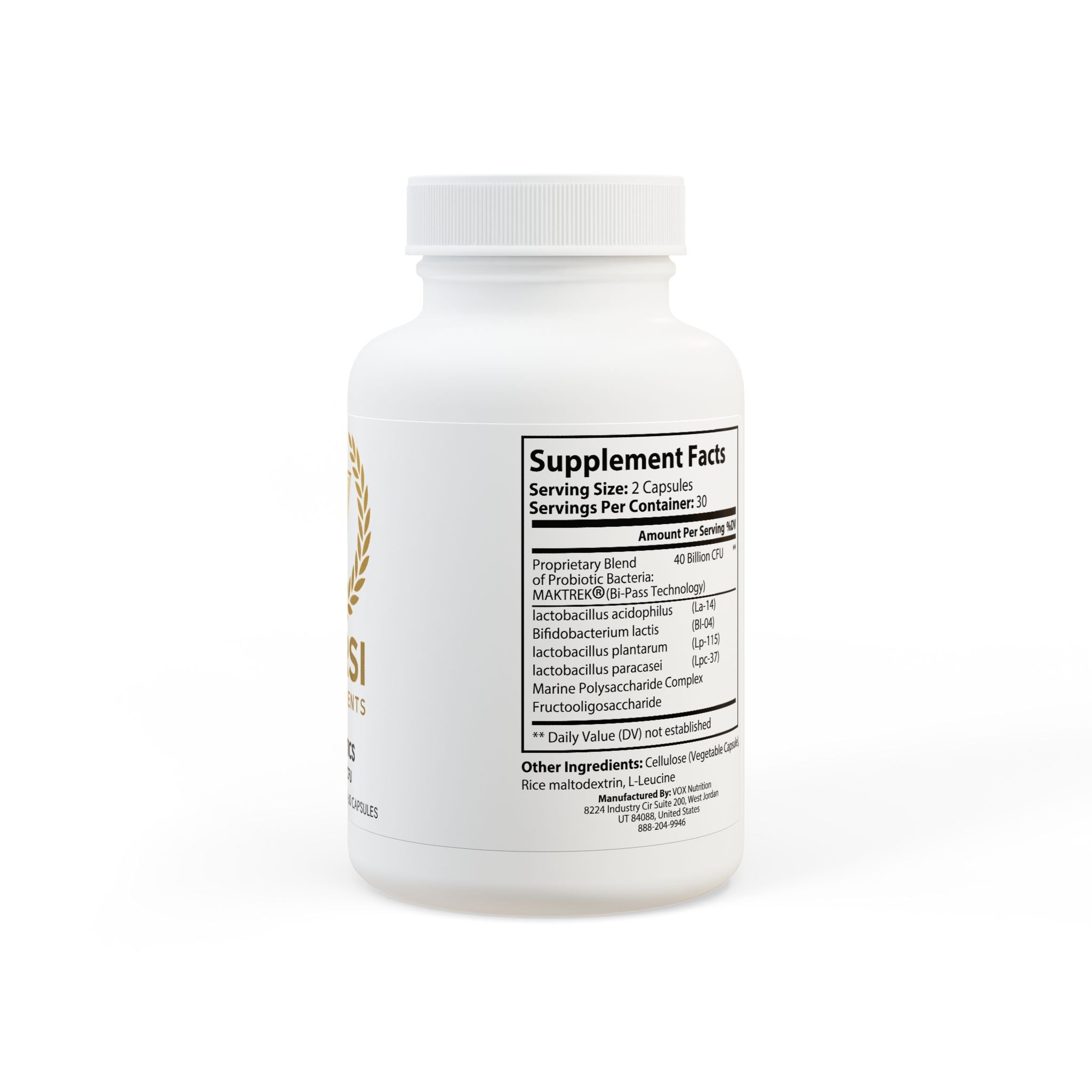 VXRSI Probiotic Recovery Blend (60 Capsules)