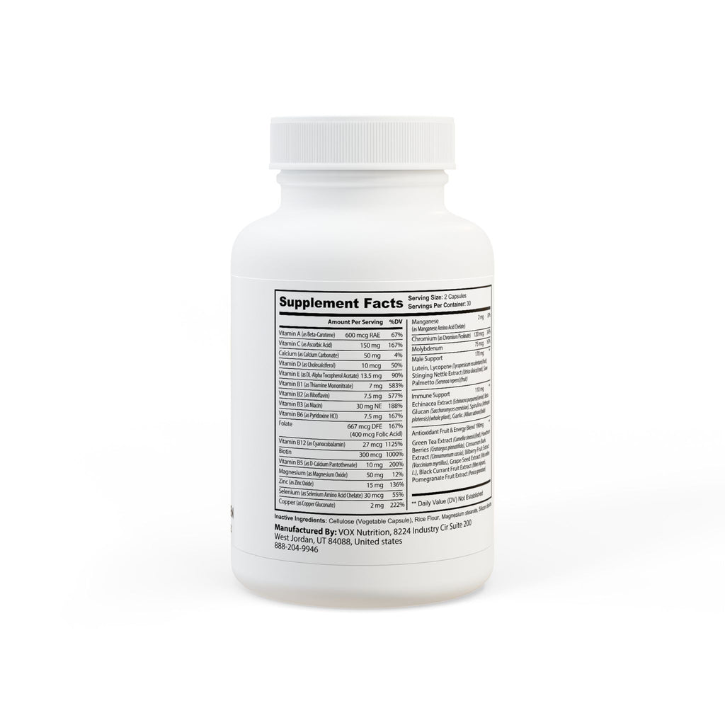 VXRSI Men’s Performance Multivitamin (60 Capsules)